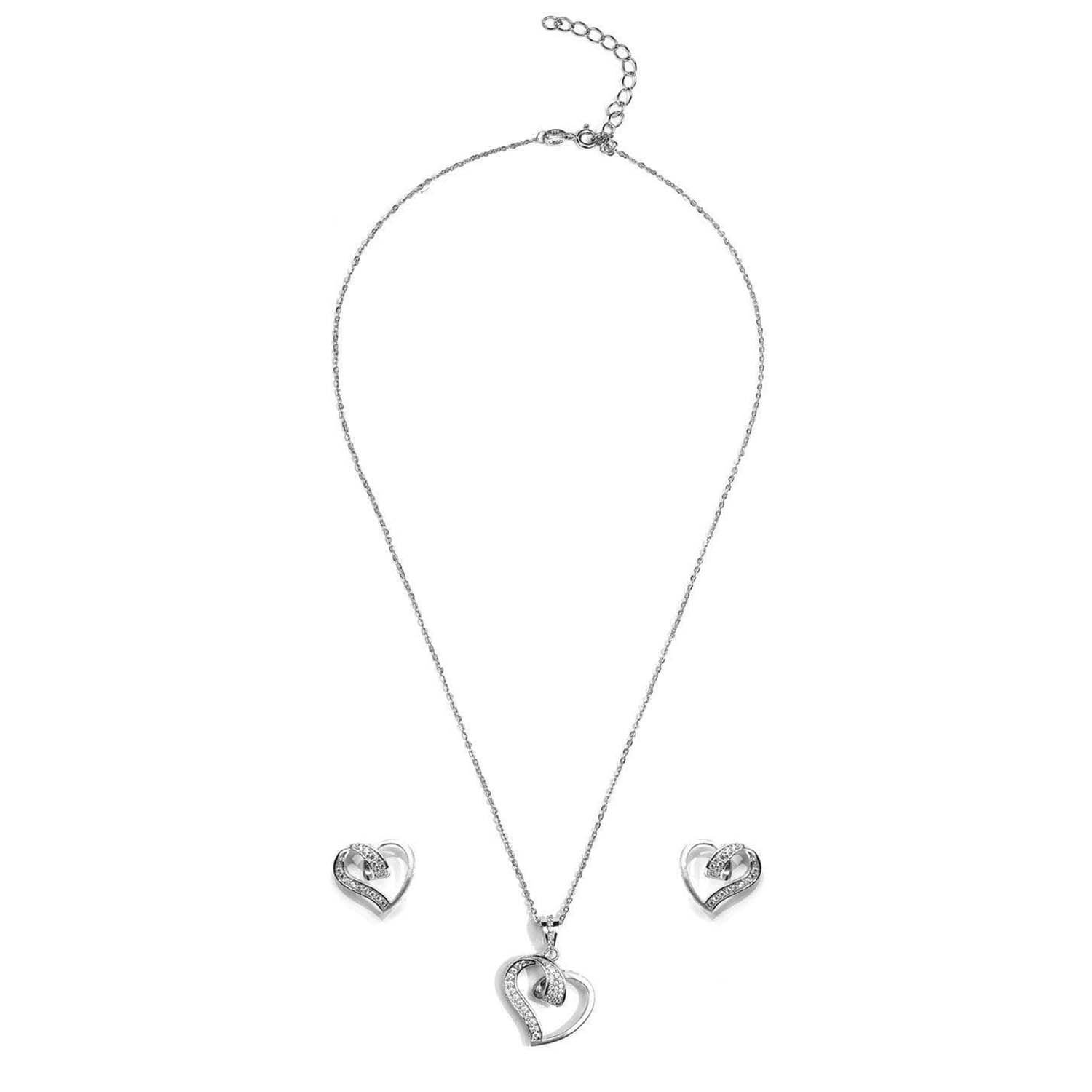 Always In Love 925 Silver Jewellery Set - Image 3