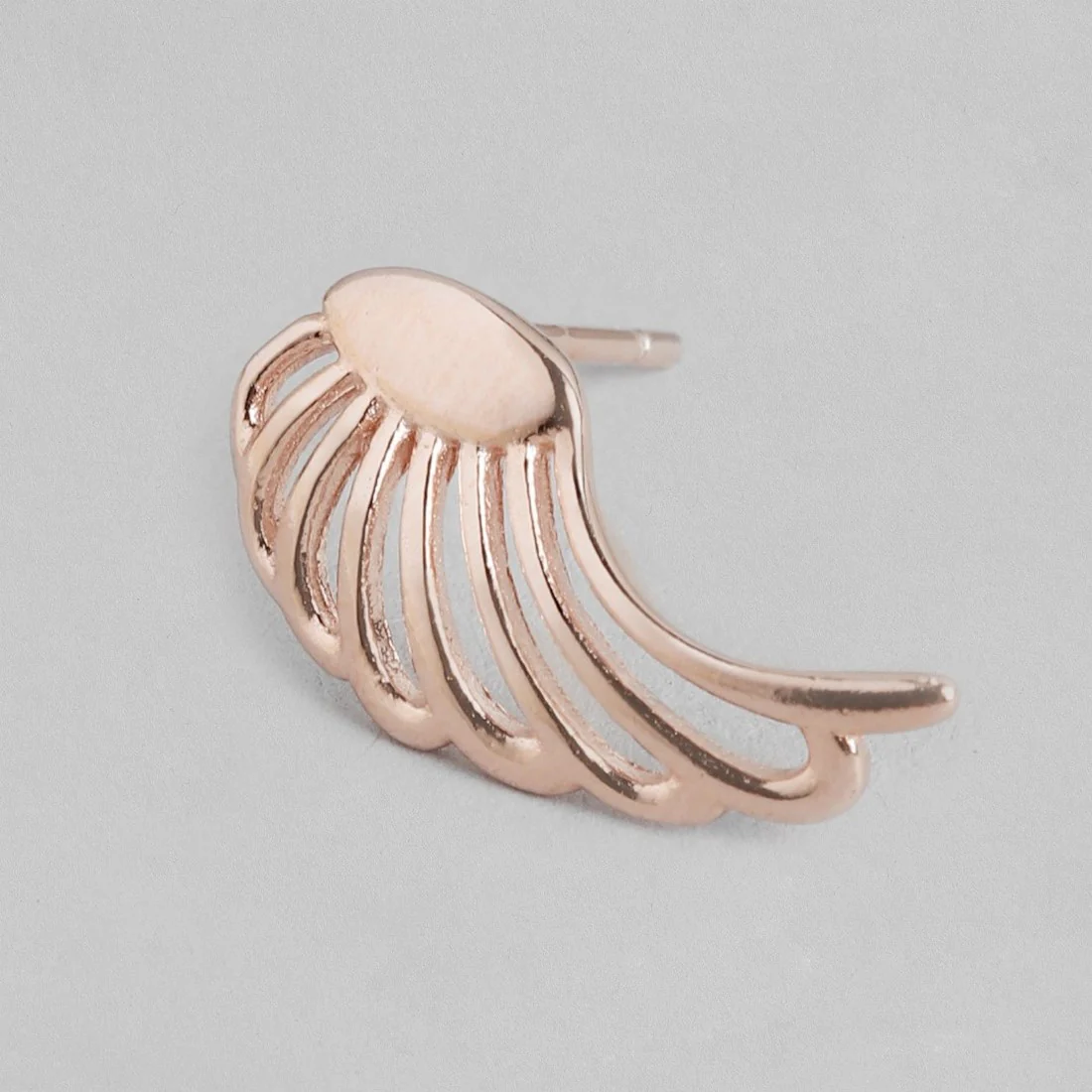 Angelic Crimson Wings Rose Gold-Plated 925 Sterling Silver Jewelry Set - Image 7