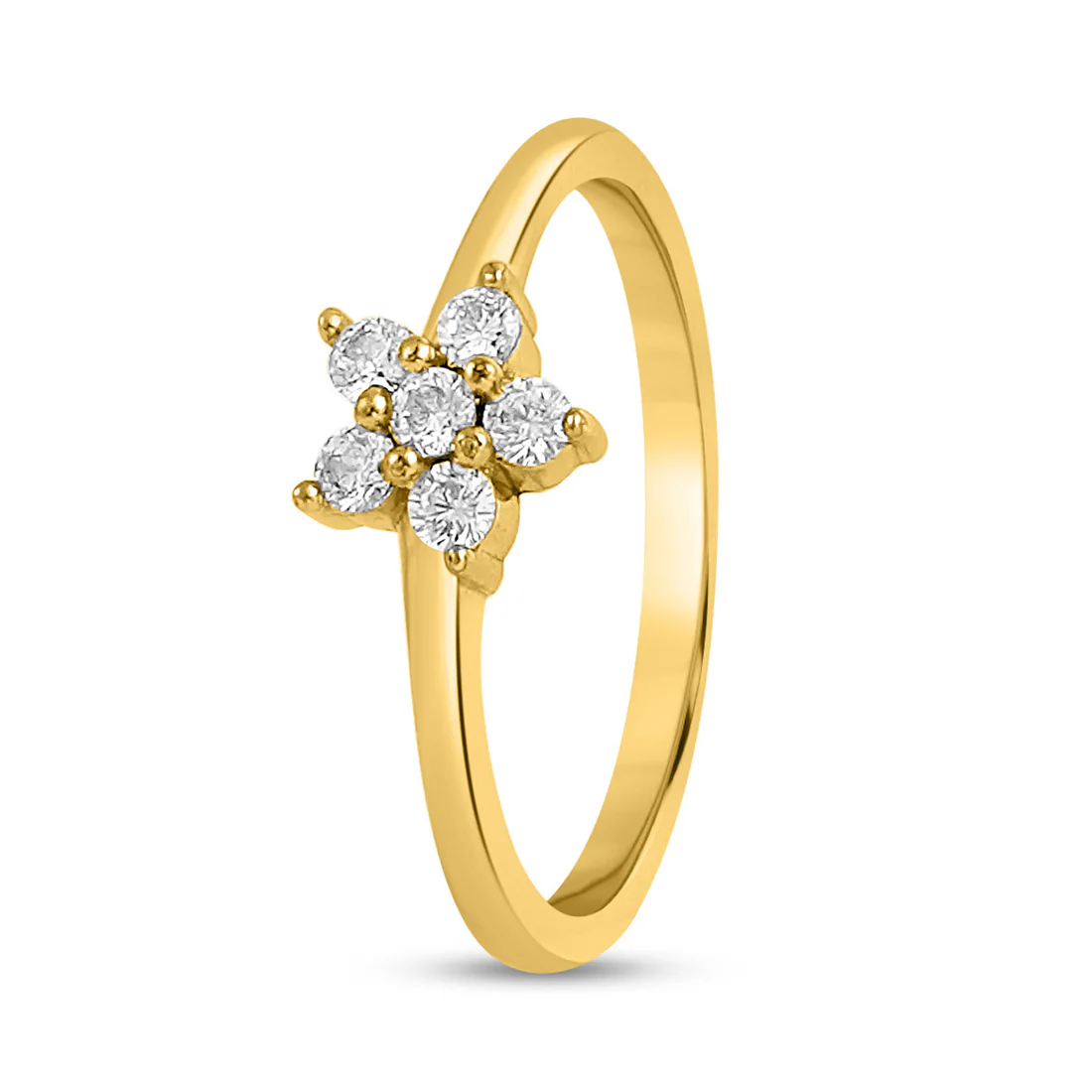 Blossoming Beauty Gold Plated 925 Sterling Silver Ring - Image 4