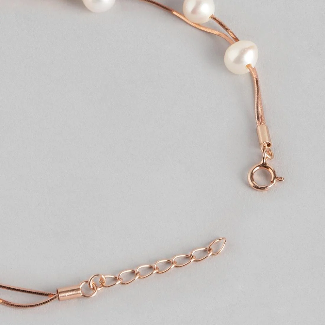 Seaside Radiance: Rose Gold Fresh Off the Sea 925 Silver Bracelet Gift Hamper - Image 11