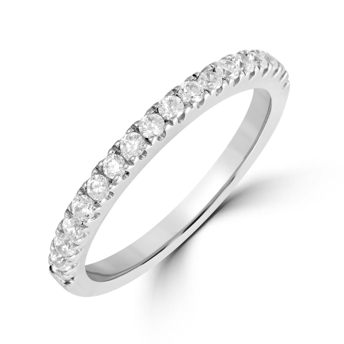 Classic Gold Ring with Lab Grown Diamonds - Image 5