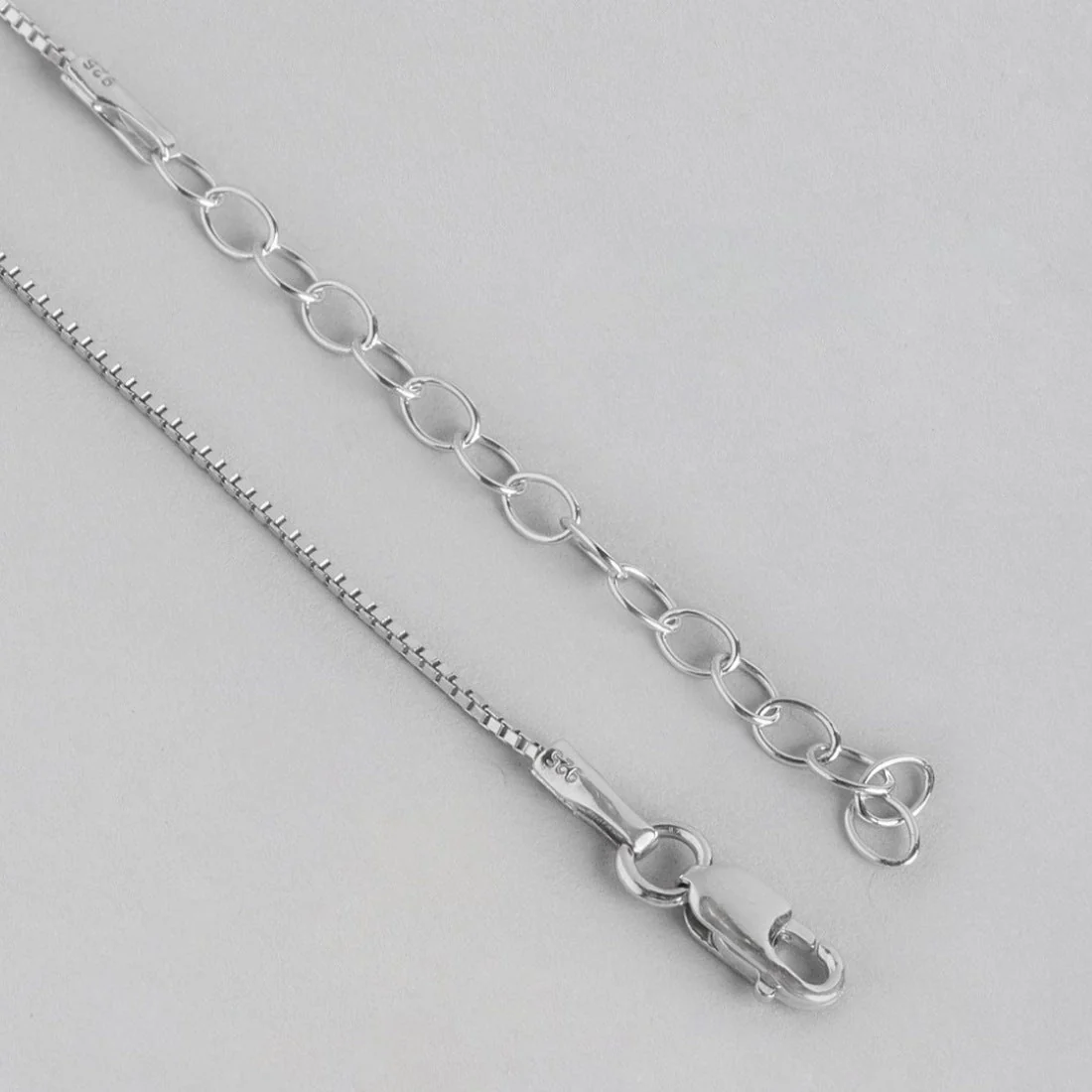 Floral CZ Harmony Dual Tone-Plated 925 Sterling Silver Pendant Gift Hamper - Image 5