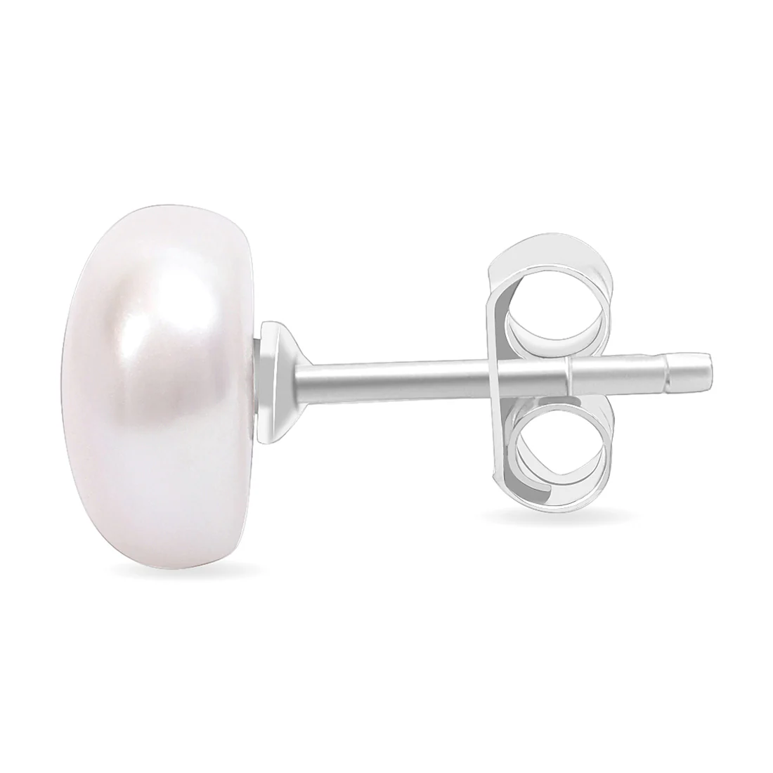 Freshwater Pearl Rhodium Plated 925 Silver Jewellery Set - Image 8