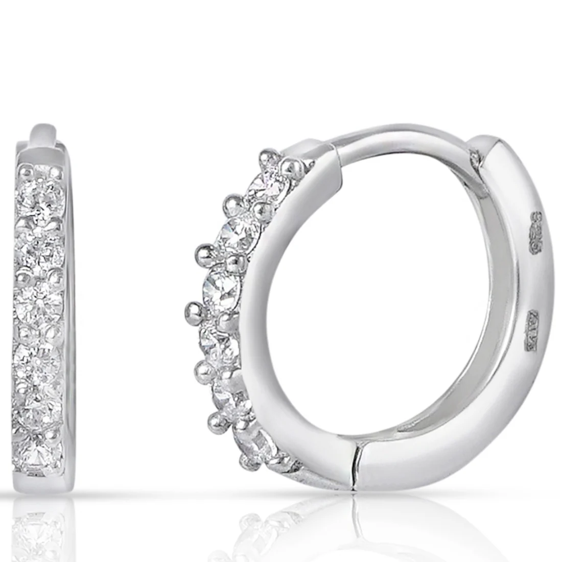 The Whimsical Hoop 925 Silver Earrings - Image 7