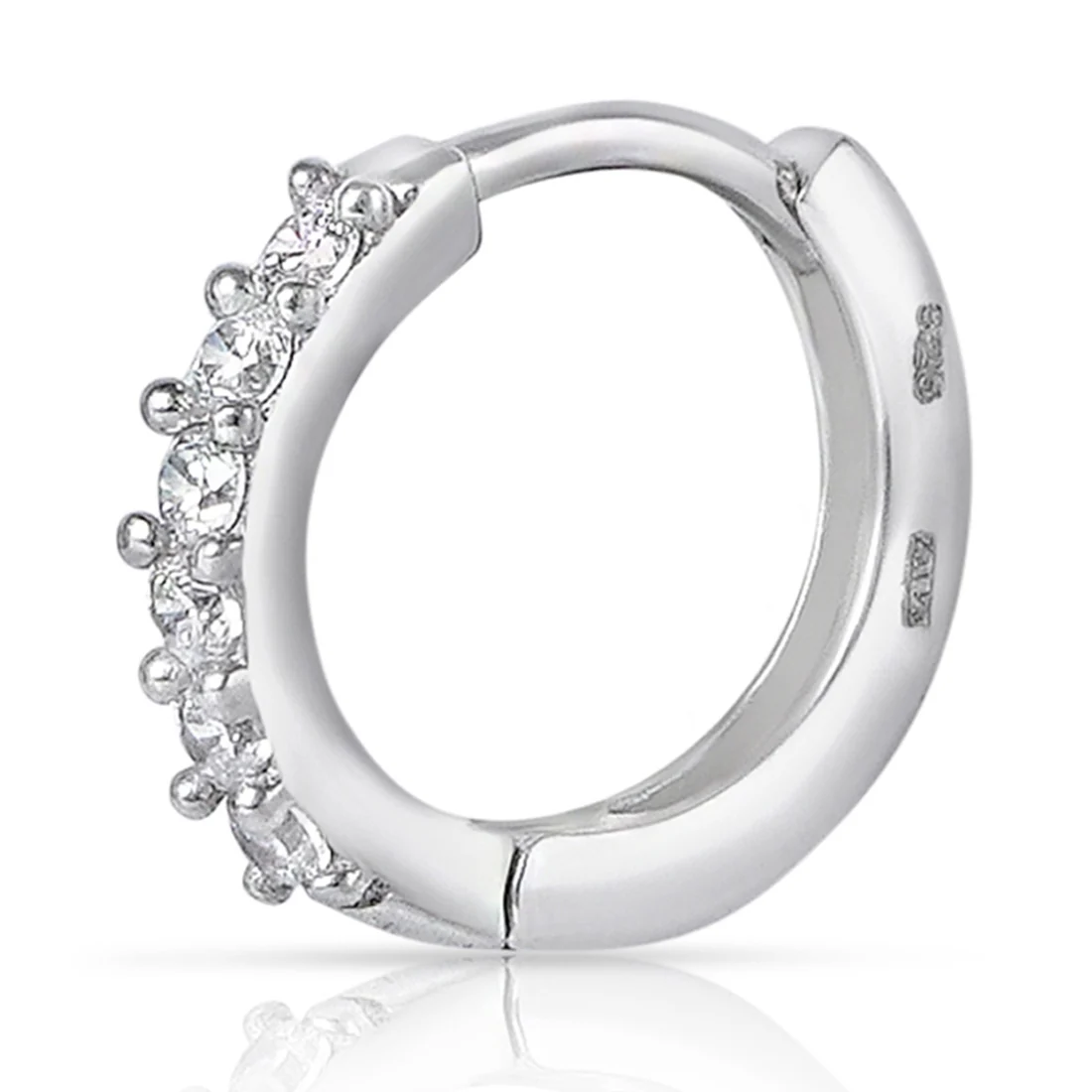 The Whimsical Hoop 925 Silver Earrings - Image 9