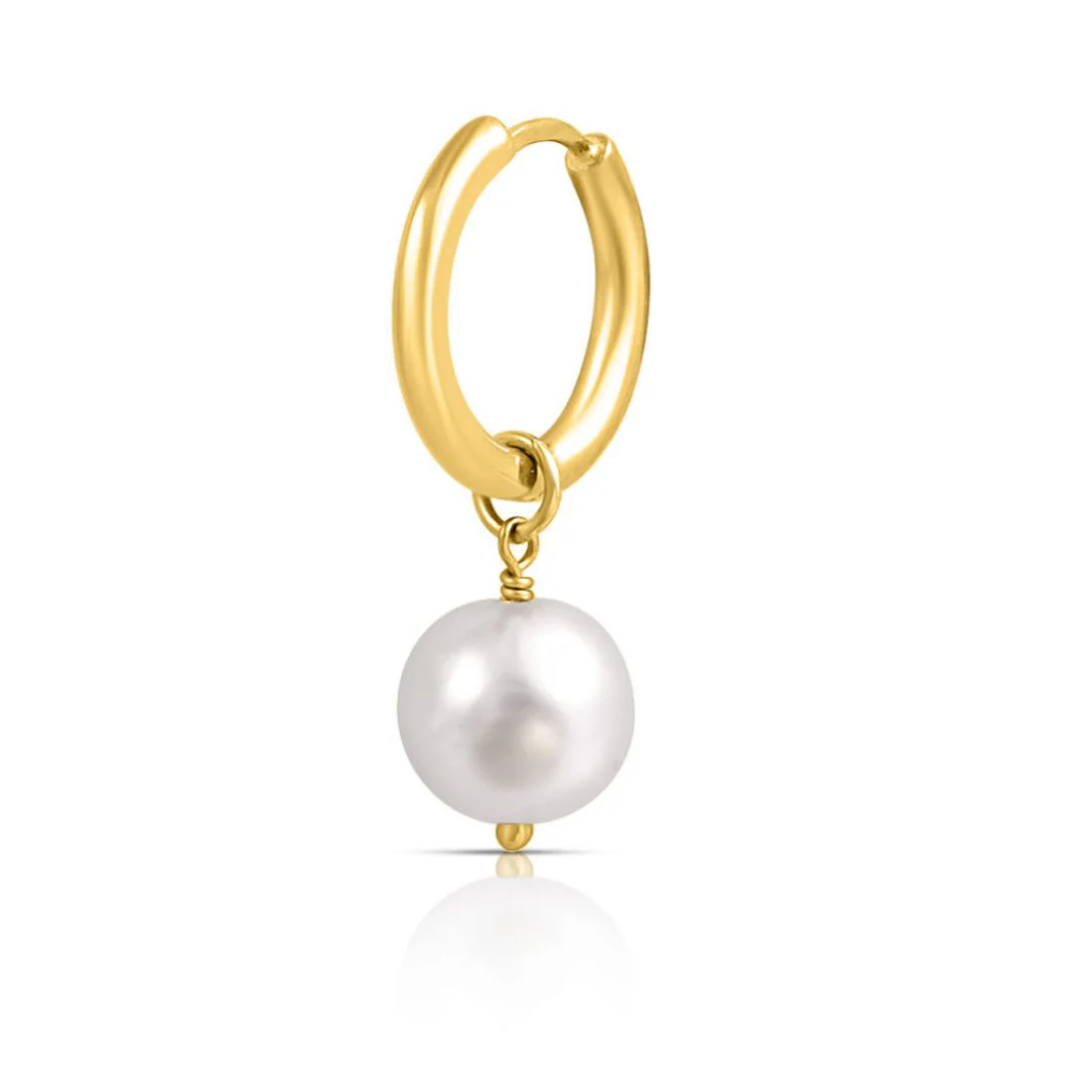 Dancing Pearls Gold Plated 925 Sterling Silver Earrings - Image 6