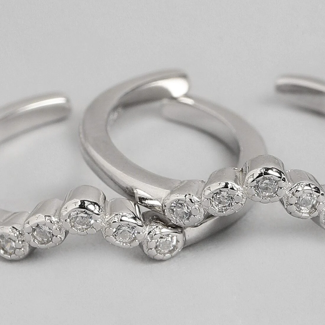 Dreamy Wishbone Silver Adjustable 925 Silver Toe Ring - Image 6