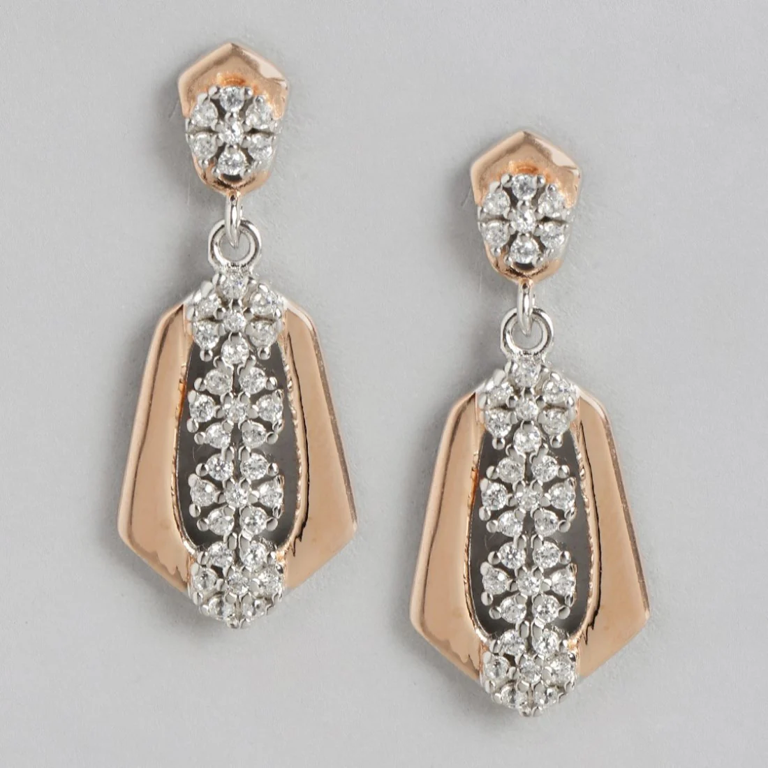 Dual Radiance Brilliance Dual Tone-Plated 925 Sterling Silver Jewelry Set - Image 5