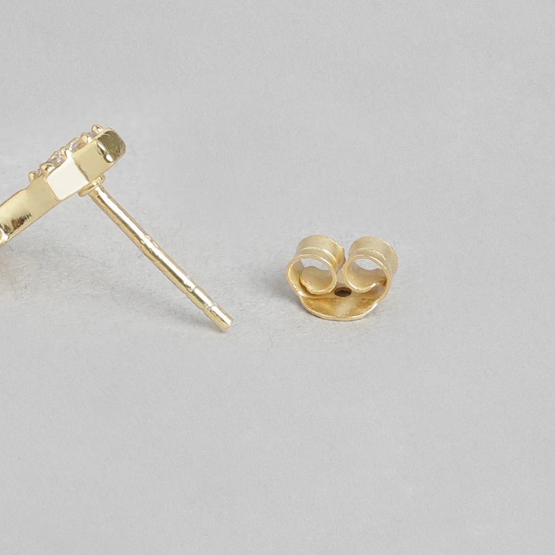 Dual Star CZ Studded 925 Sterling Silver Earring - Image 6