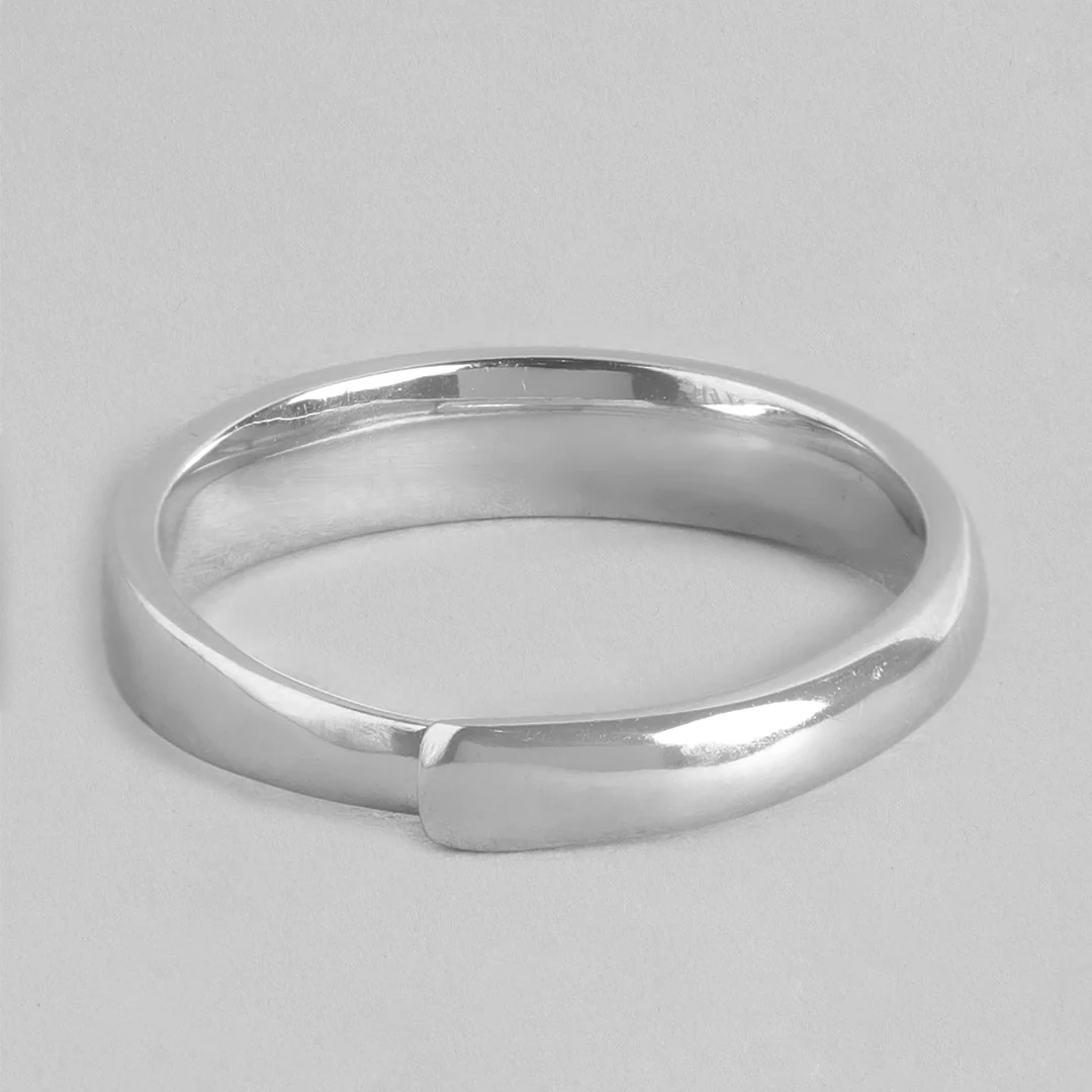 Enchanting Forest Deer Pattern Adjustable 925 Sterling Silver Ring for Him (Adjustable) - Image 6