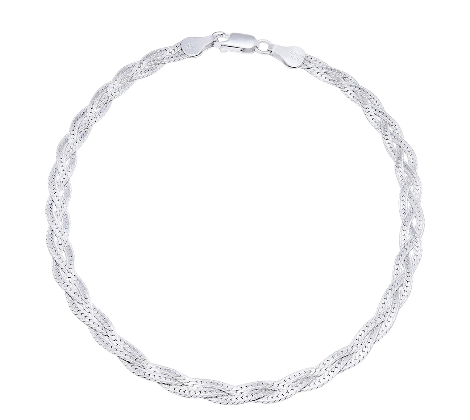 Entangled 925 Sterling Silver Anklet - Image 6