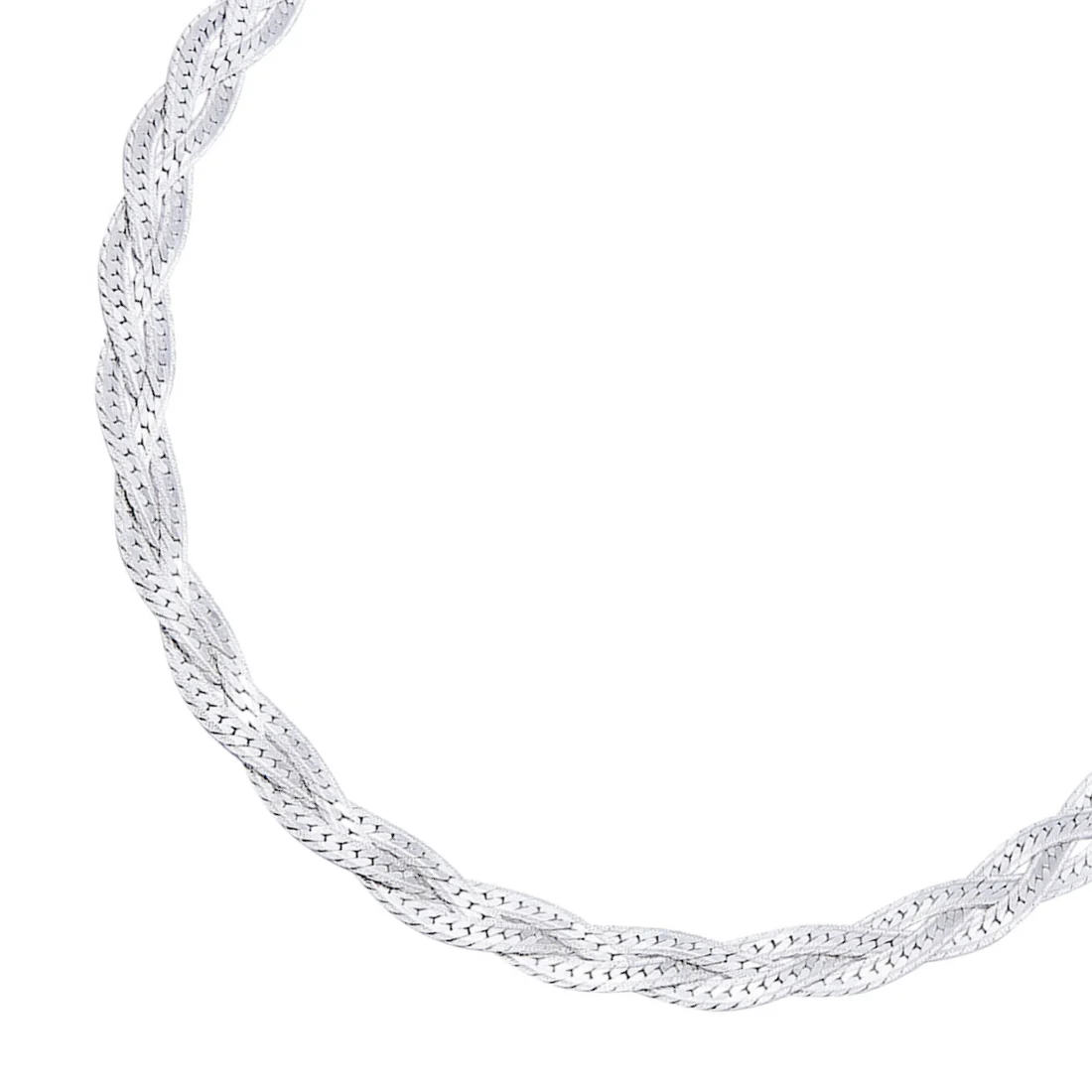Entangled 925 Sterling Silver Anklet - Image 7
