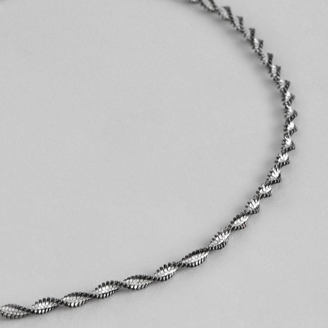 Entangled in Love 925 Sterling Silver Anklet - Valentines Edition With Gift Box - Image 10