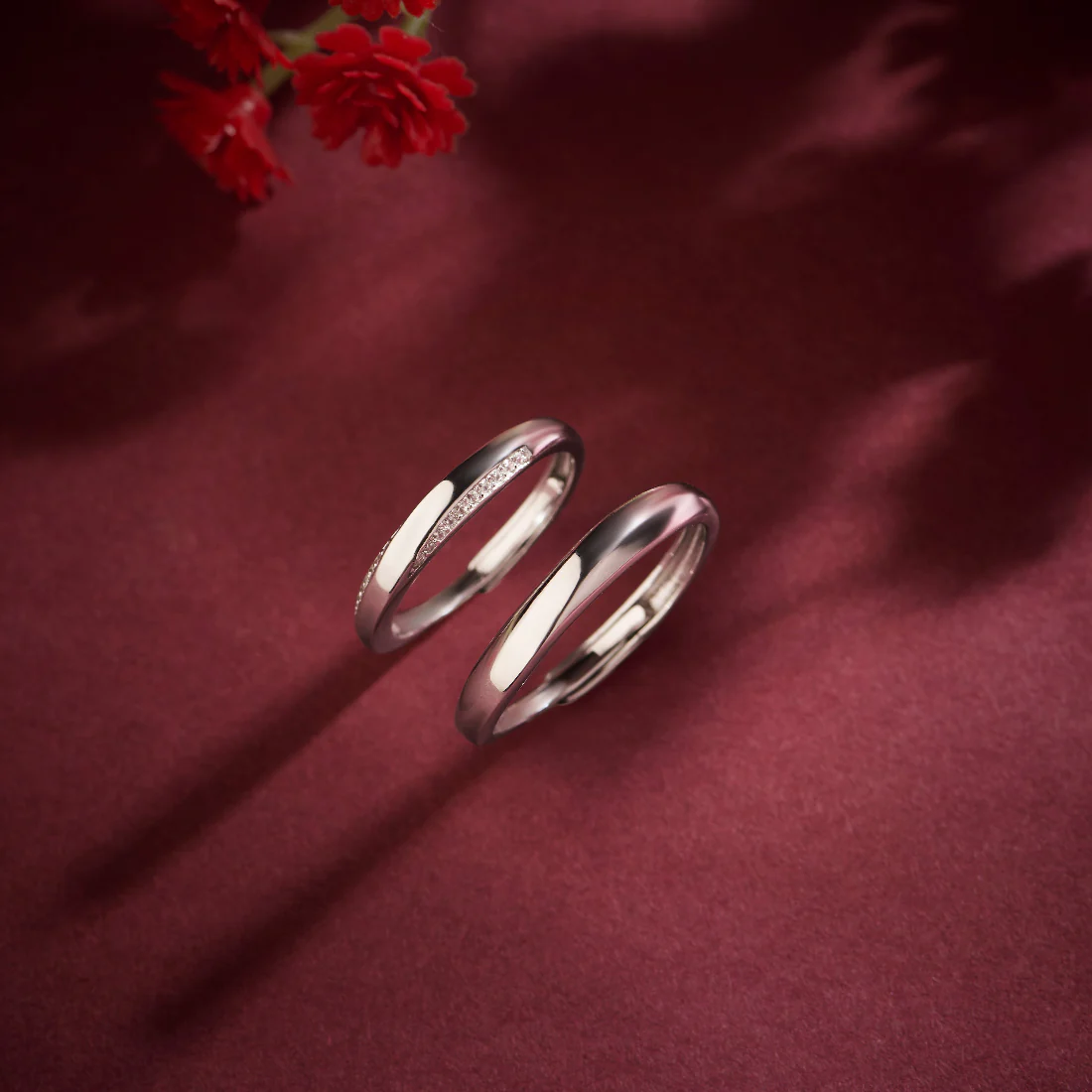 Endless Bond Silver Ring Set