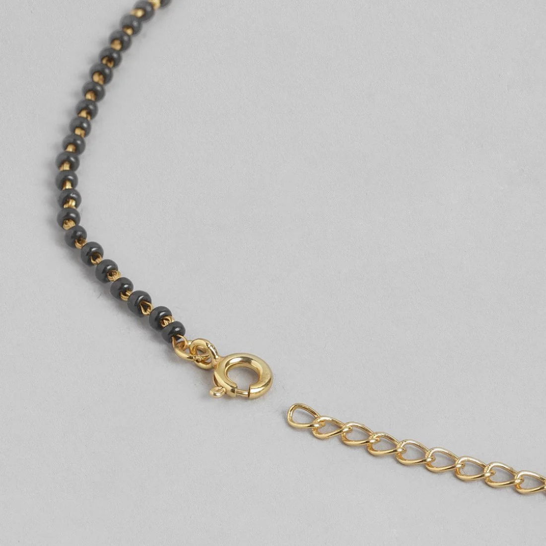 Eternal Infinity Gold-Plated CZ 925 Sterling Silver Mangalsutra - Image 7