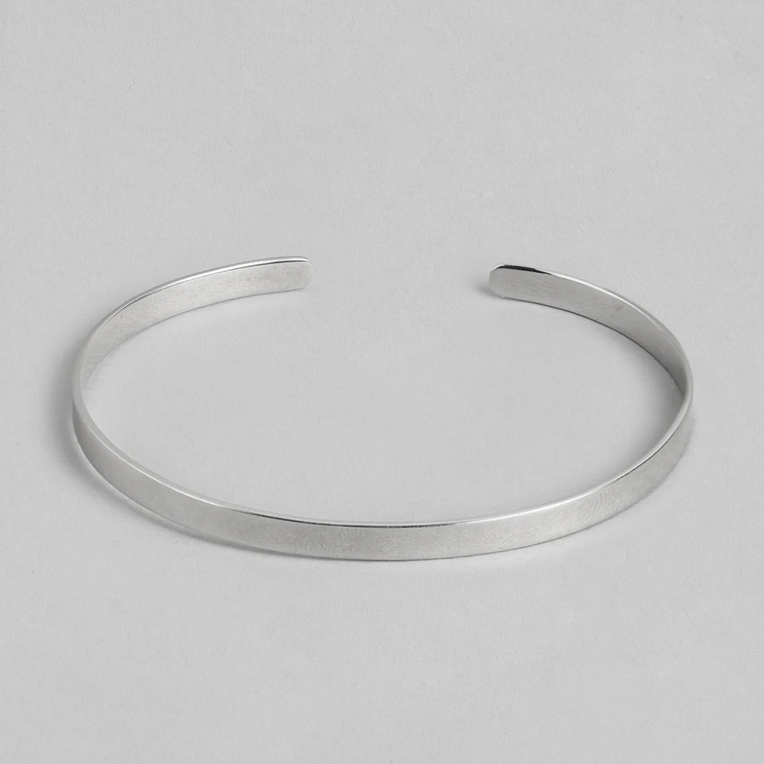 Eternal Simplicity Rhodium-Plated 925 Sterling Silver Bracelets - Image 3