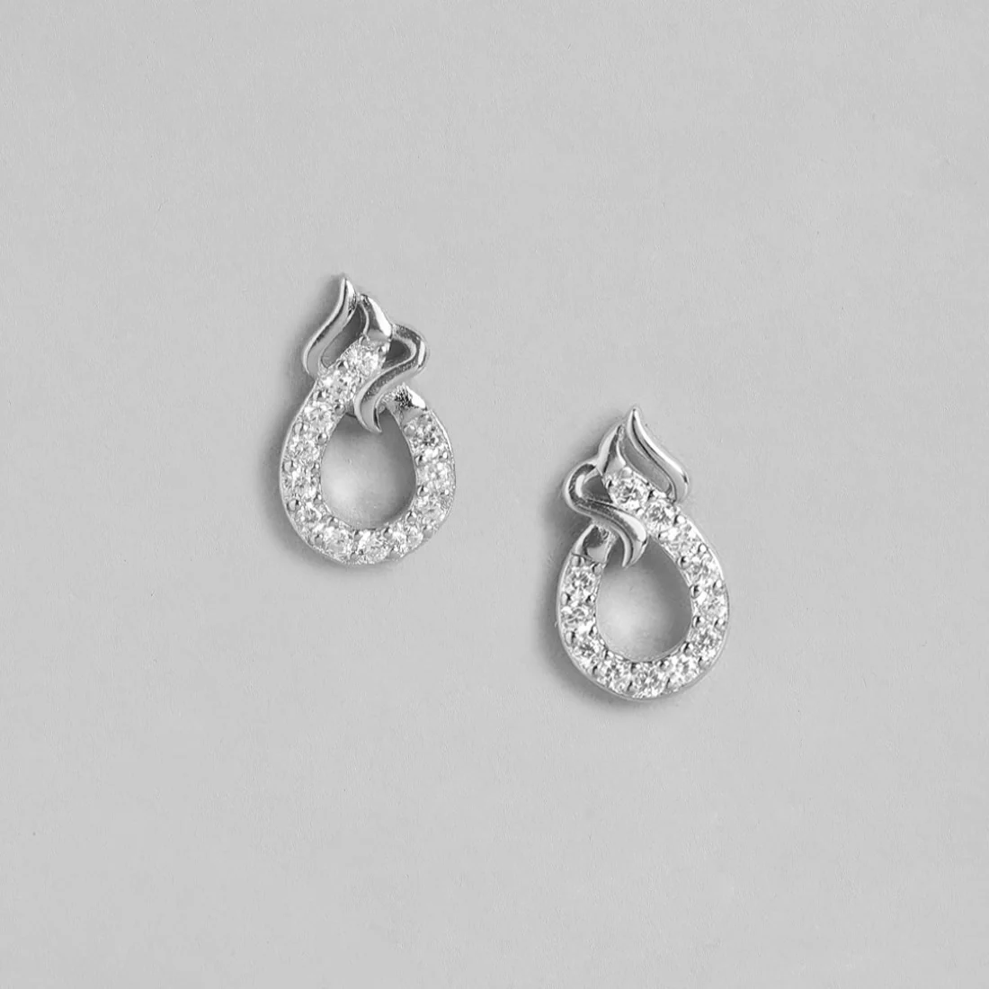 Ethereal Essence 925 Sterling Silver Abstract Jewelry Set - Image 4