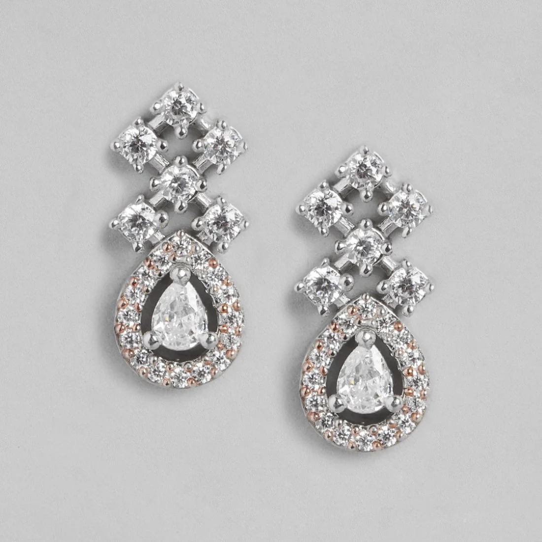 Ethereal Harmony Rhodium-Plated 925 Sterling Silver Jewelry Set - Image 4