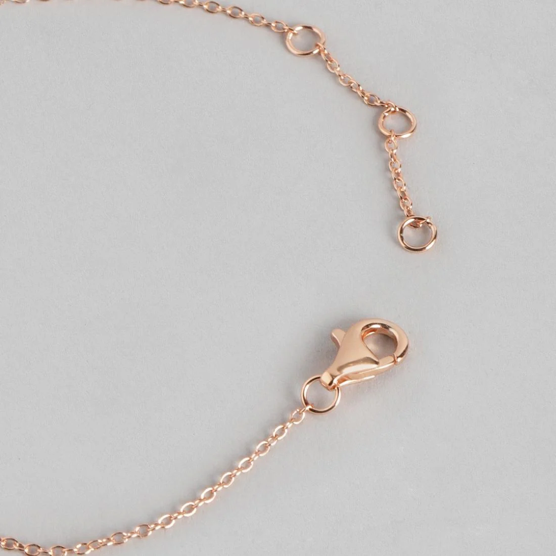 Cynthia Evil Eye Cubic Zirconia 925 Rose Gold Bracelet - Image 9
