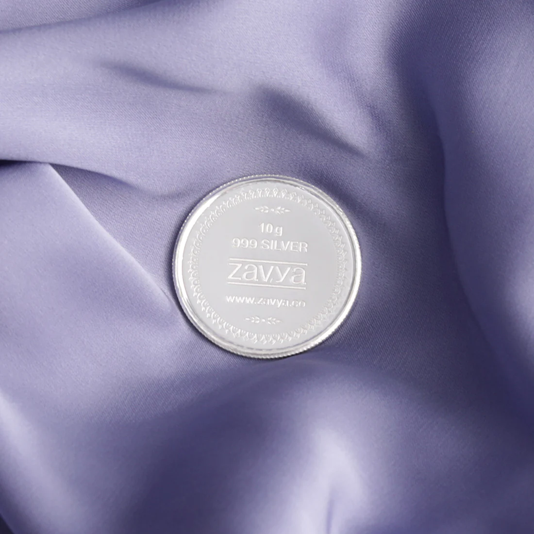 Floral Congratulations Silver Medallion - 999 Fine Silver- 10 gm - Image 3