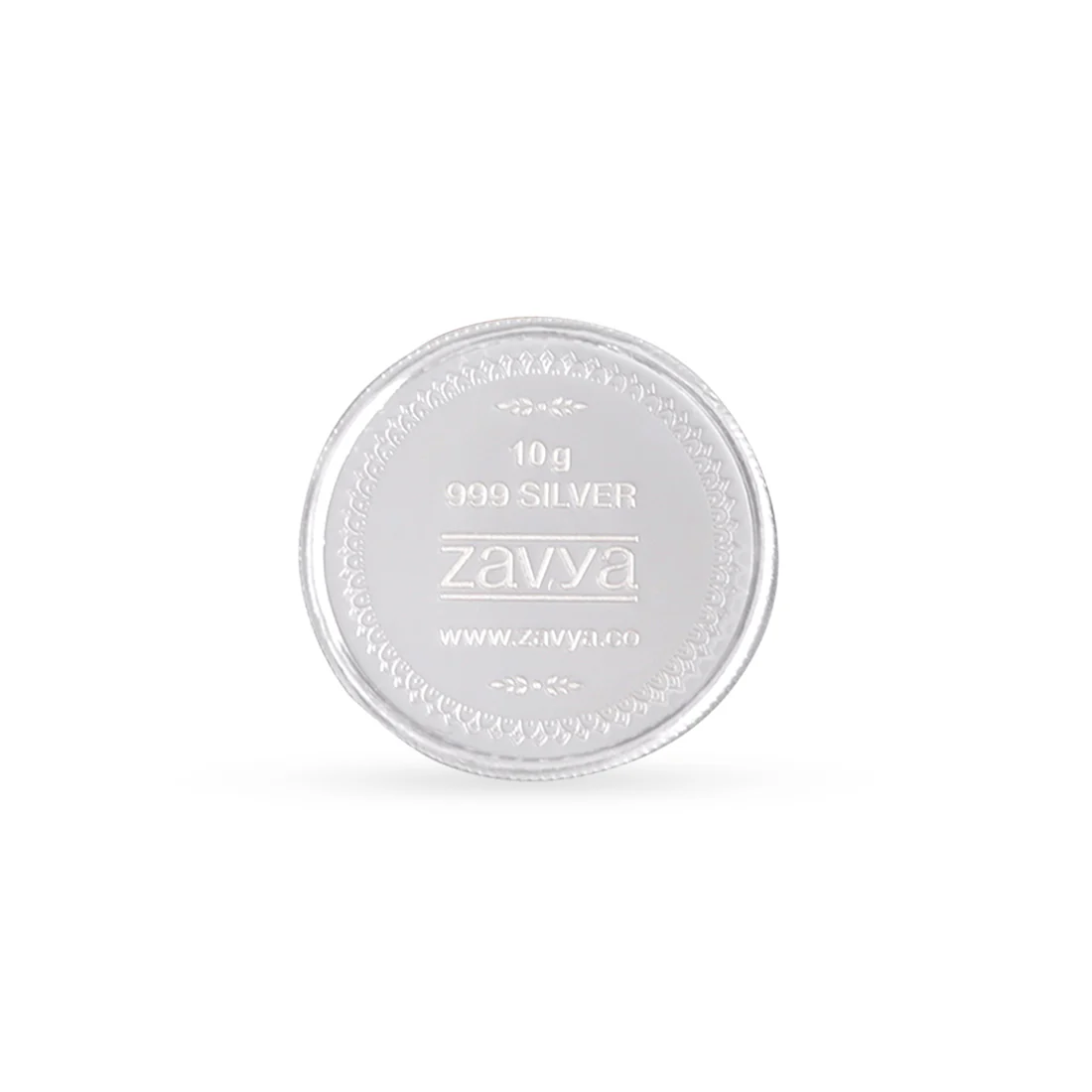 Floral Congratulations Silver Medallion - 999 Fine Silver- 10 gm - Image 5
