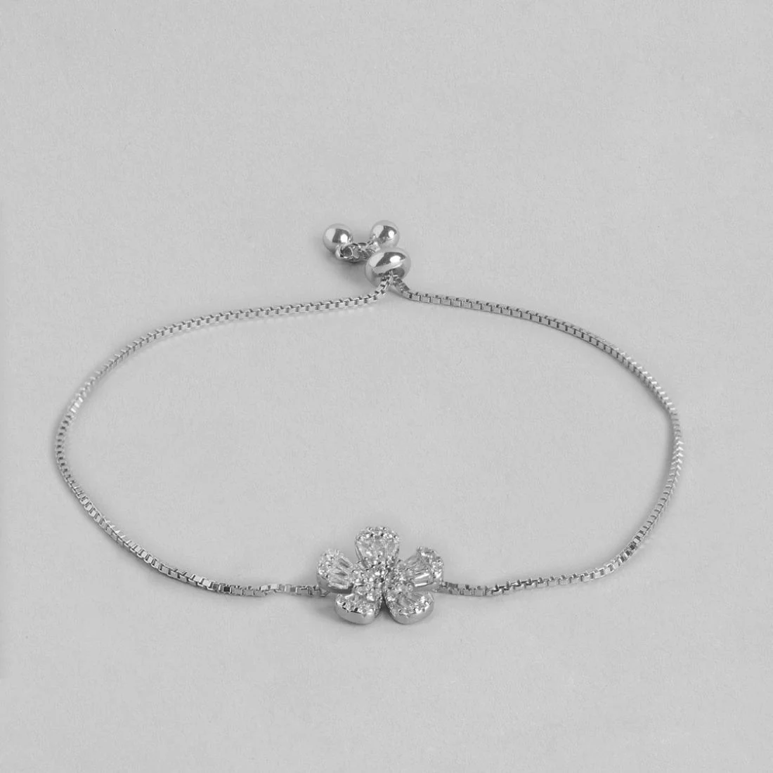 Floral Ecstasy 925 Silver Bracelet - Image 5