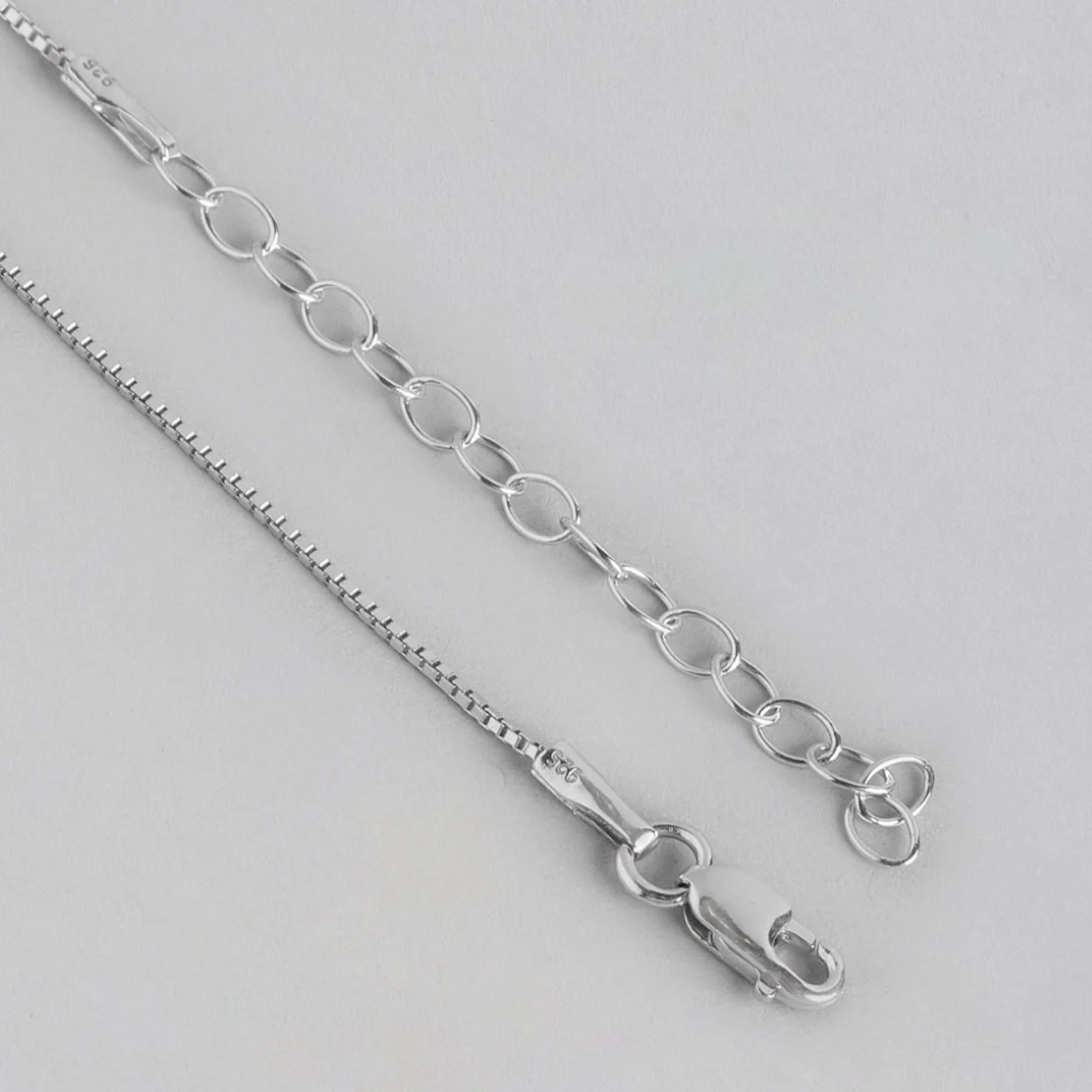 Floral CZ Harmony Dual Tone-Plated 925 Sterling Silver Pendant with Chain - Image 5