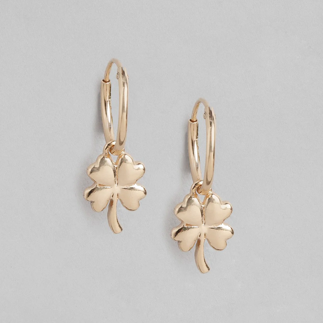 Flower & Leaf 925 Sterling Silver Earring Combo - Image 5