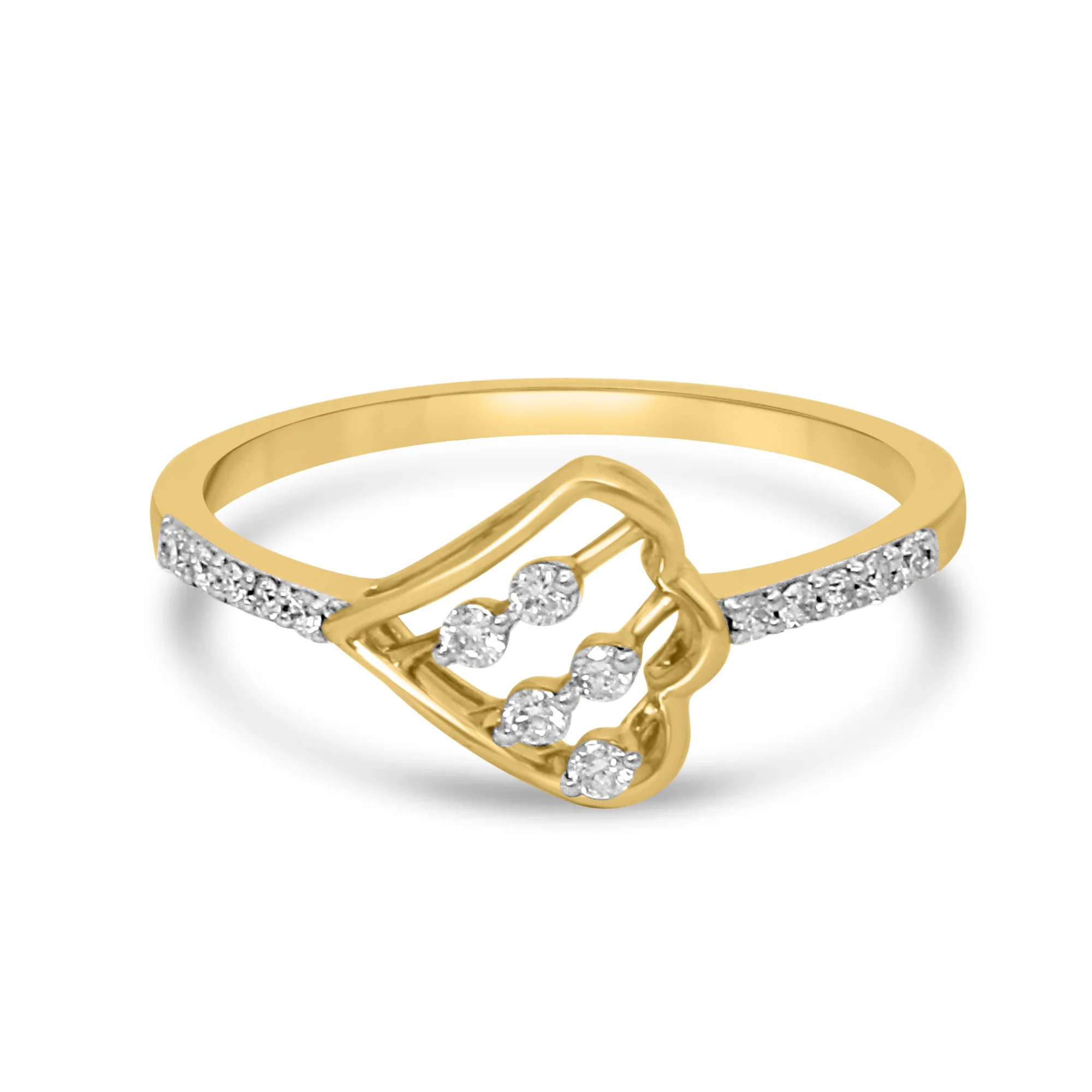 Frost Fairy Gold Ring with Lab-Grown Diamonds - Image 3