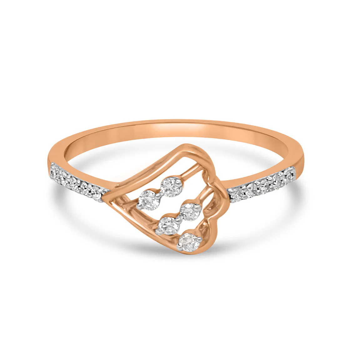 Frost Fairy Gold Ring with Lab-Grown Diamonds - Image 5