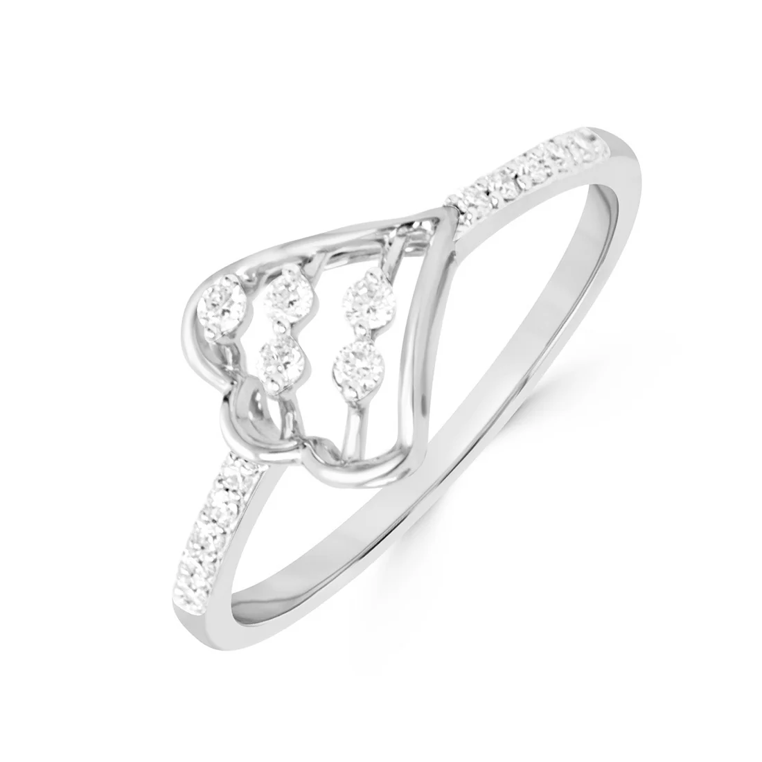 Frost Fairy Gold Ring with Lab-Grown Diamonds - Image 6