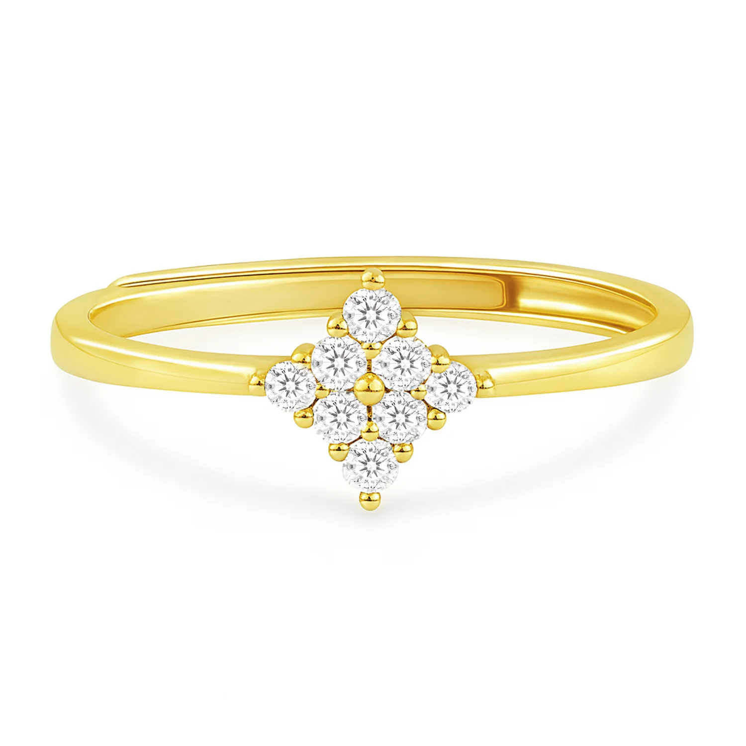 A Little Spark of Forever Gold Plated Ring (Adjustable) - Image 7