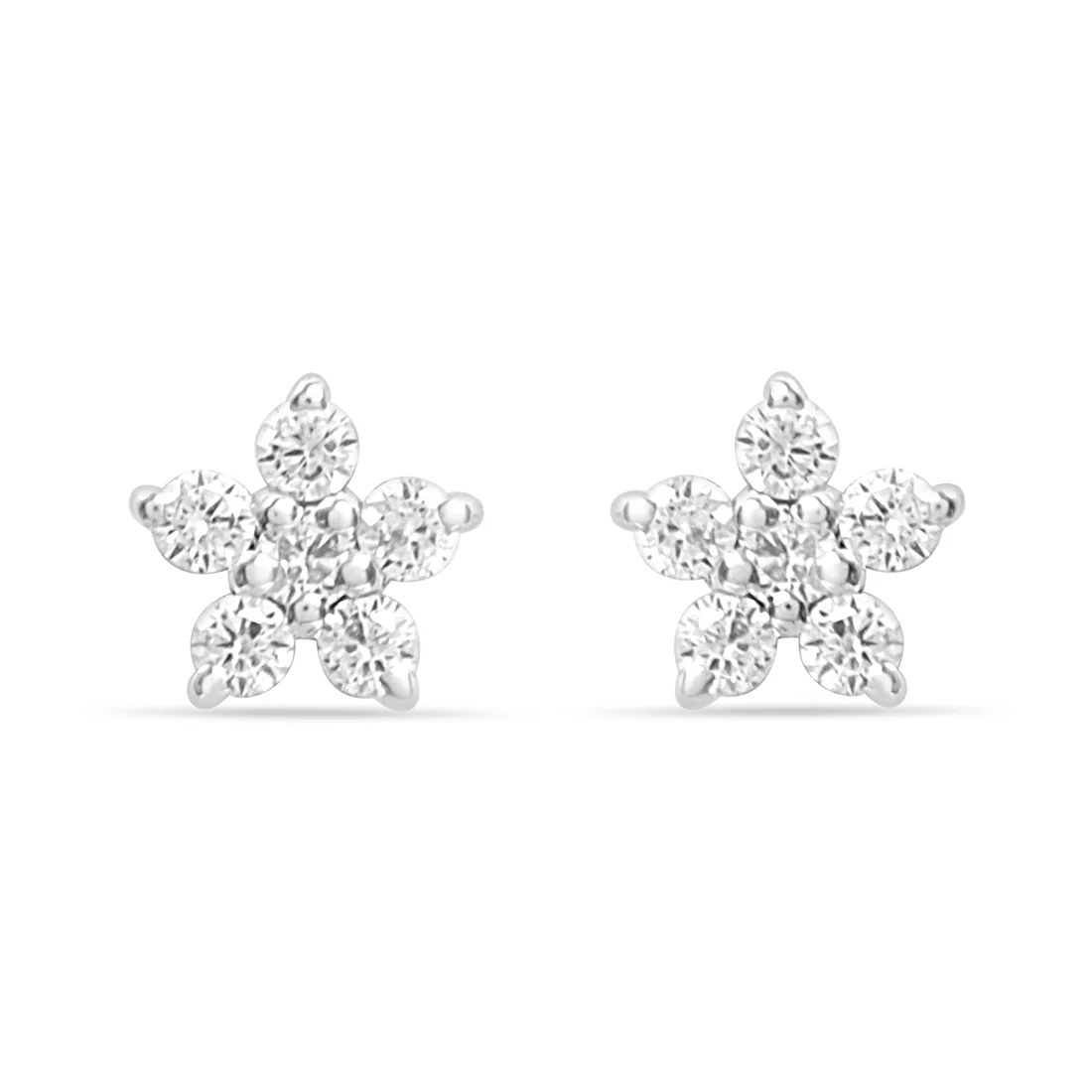 Star Stud Earrings with Lab-Grown Diamonds - Image 10