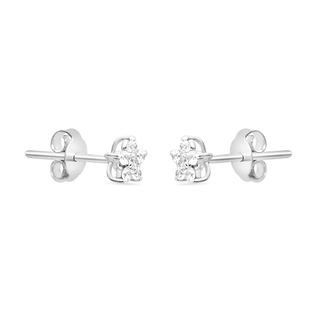 Star Stud Earrings with Lab-Grown Diamonds - Image 11
