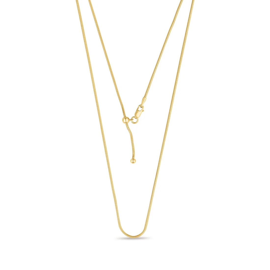 Golden Plated 925 Sterling Silver Snake Chain Waist Chain - Image 5