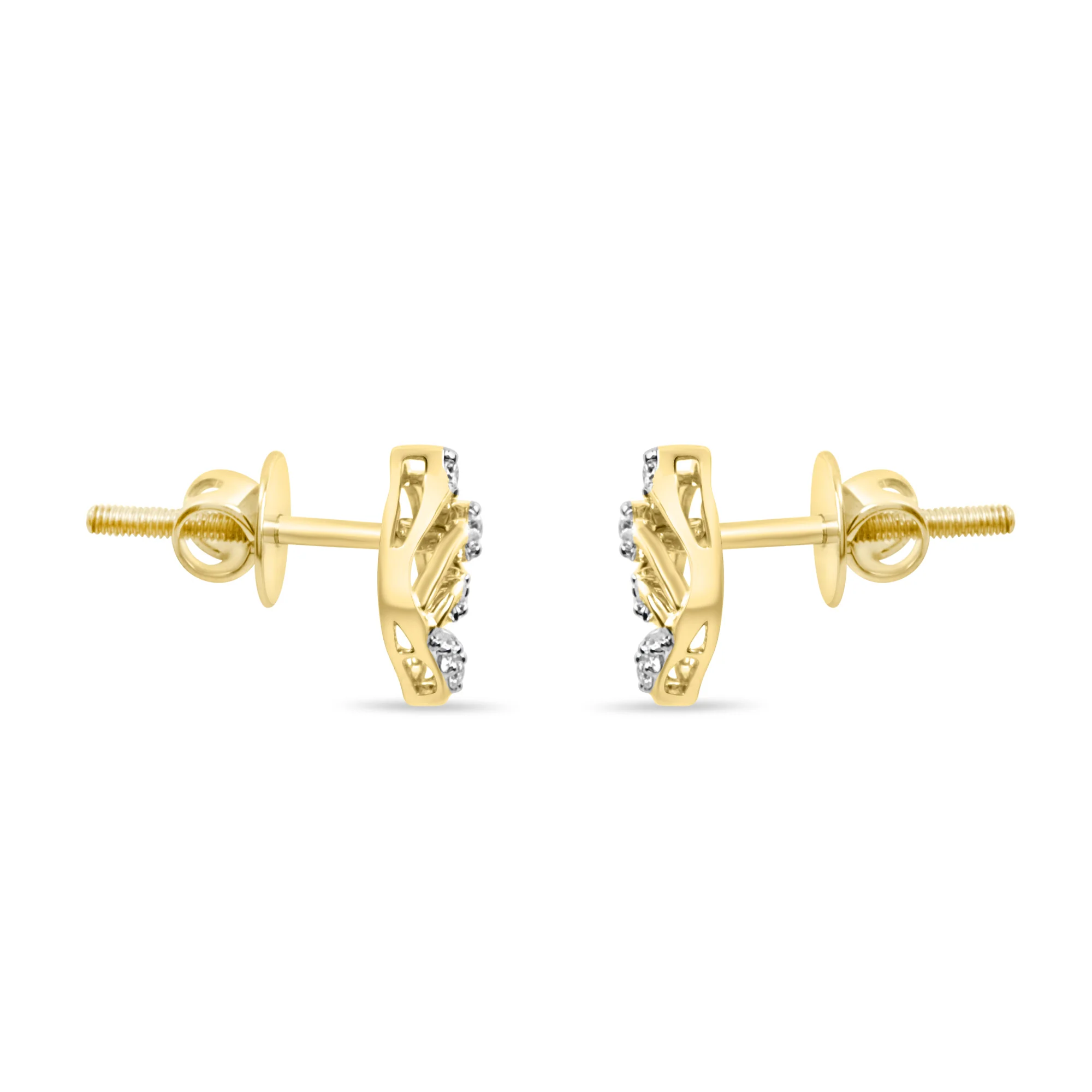 Graceful Earrings with Lab-Grown Diamonds - Image 4