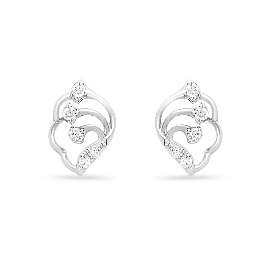 Graceful Earrings with Lab-Grown Diamonds - Image 9