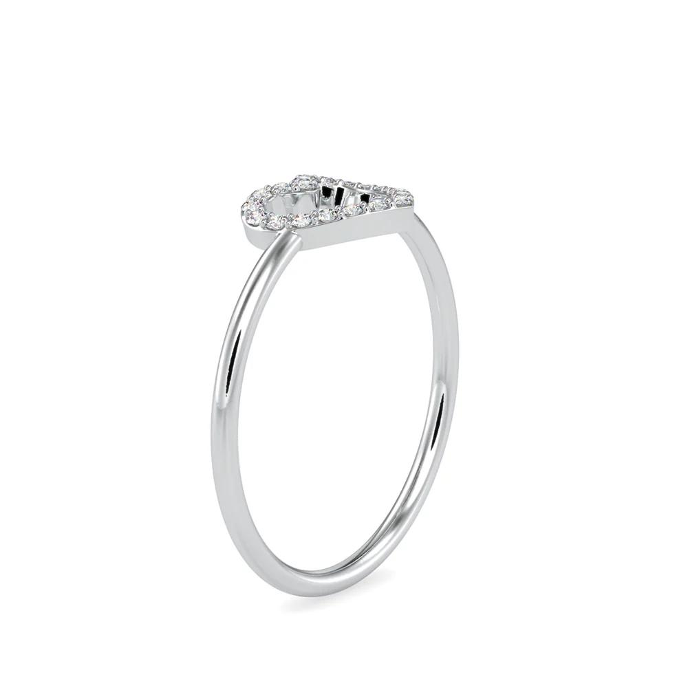 Heart of Gold Diamond Ring - Image 11