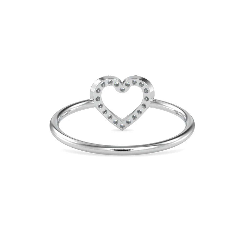 Heart of Gold Diamond Ring - Image 12