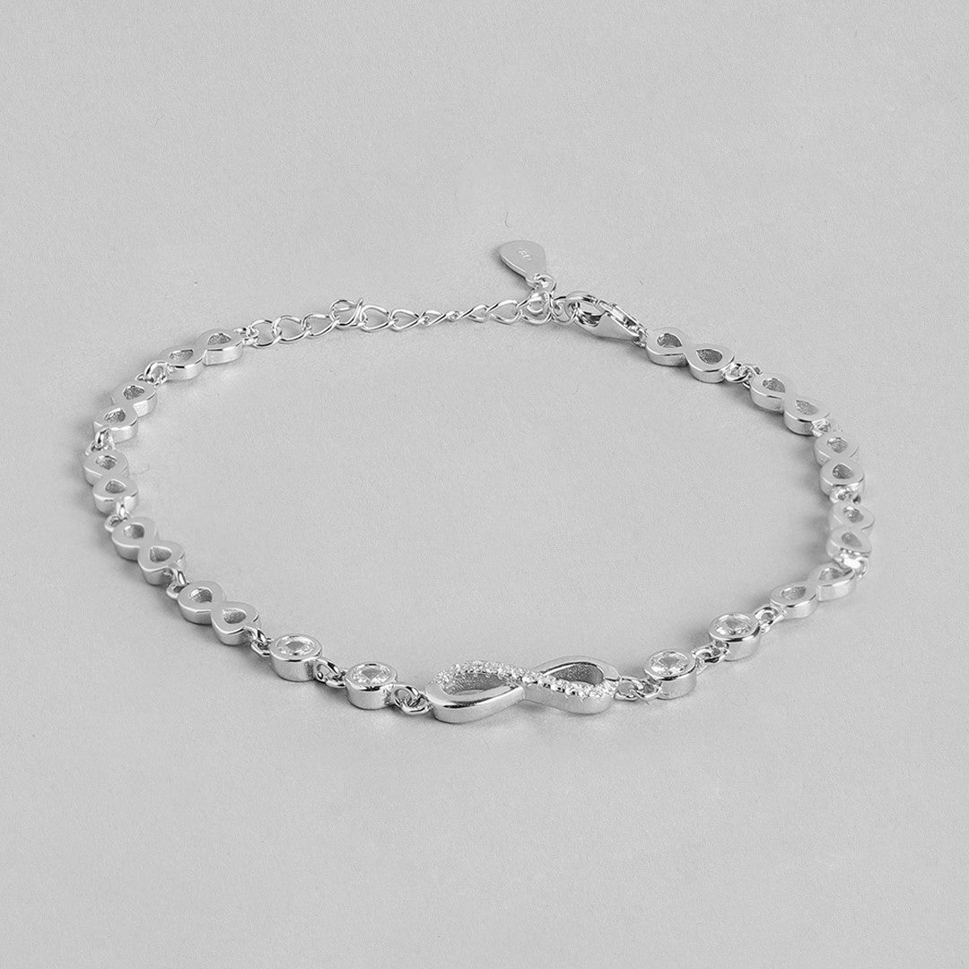 Infinite Floral Love 925 Silver Jewellery Set - Valentines Edition With Gift Box - Image 10
