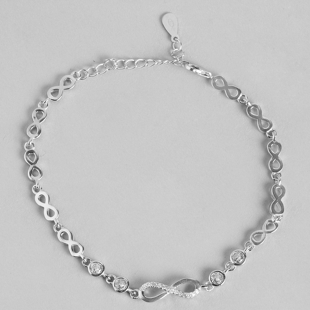 Infinite Floral Love 925 Silver Jewellery Set - Valentines Edition With Gift Box - Image 6