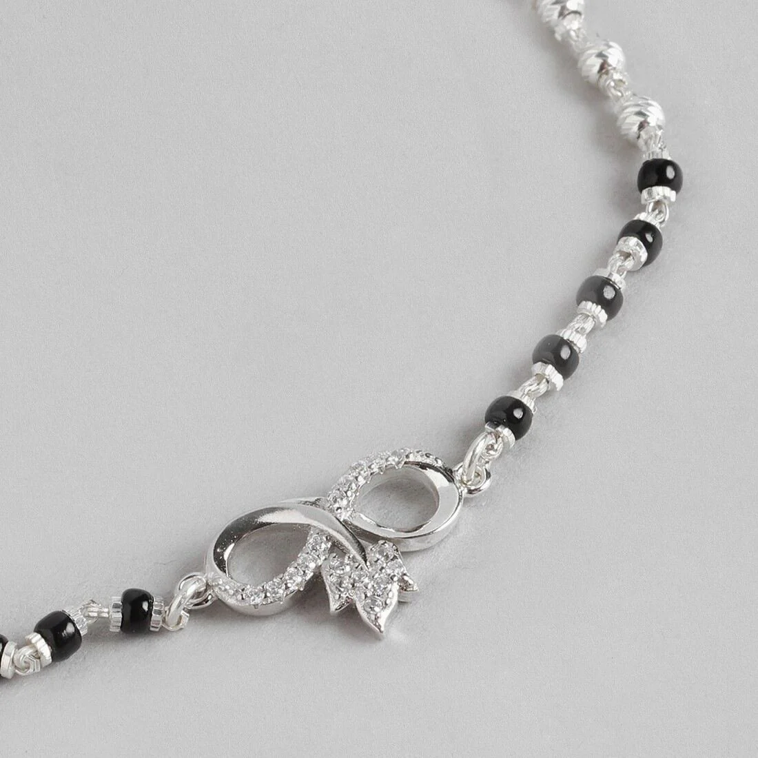 Infinite Unity 925 Sterling Silver Combo Mangalsutra - Image 7