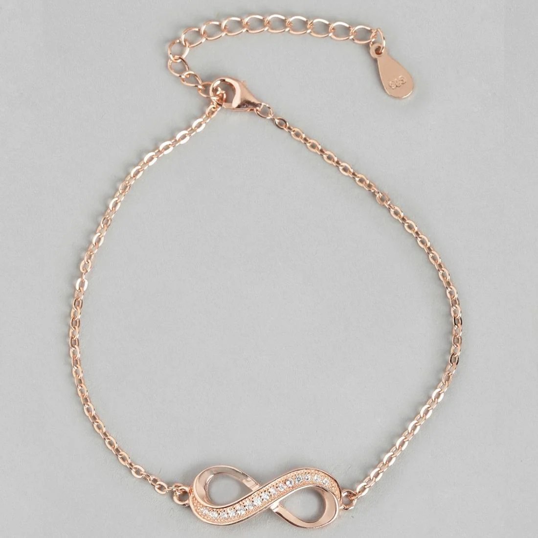 Infinity and Beyond 925 Silver Bracelet - Valentines Edition with Gift Box - Image 6