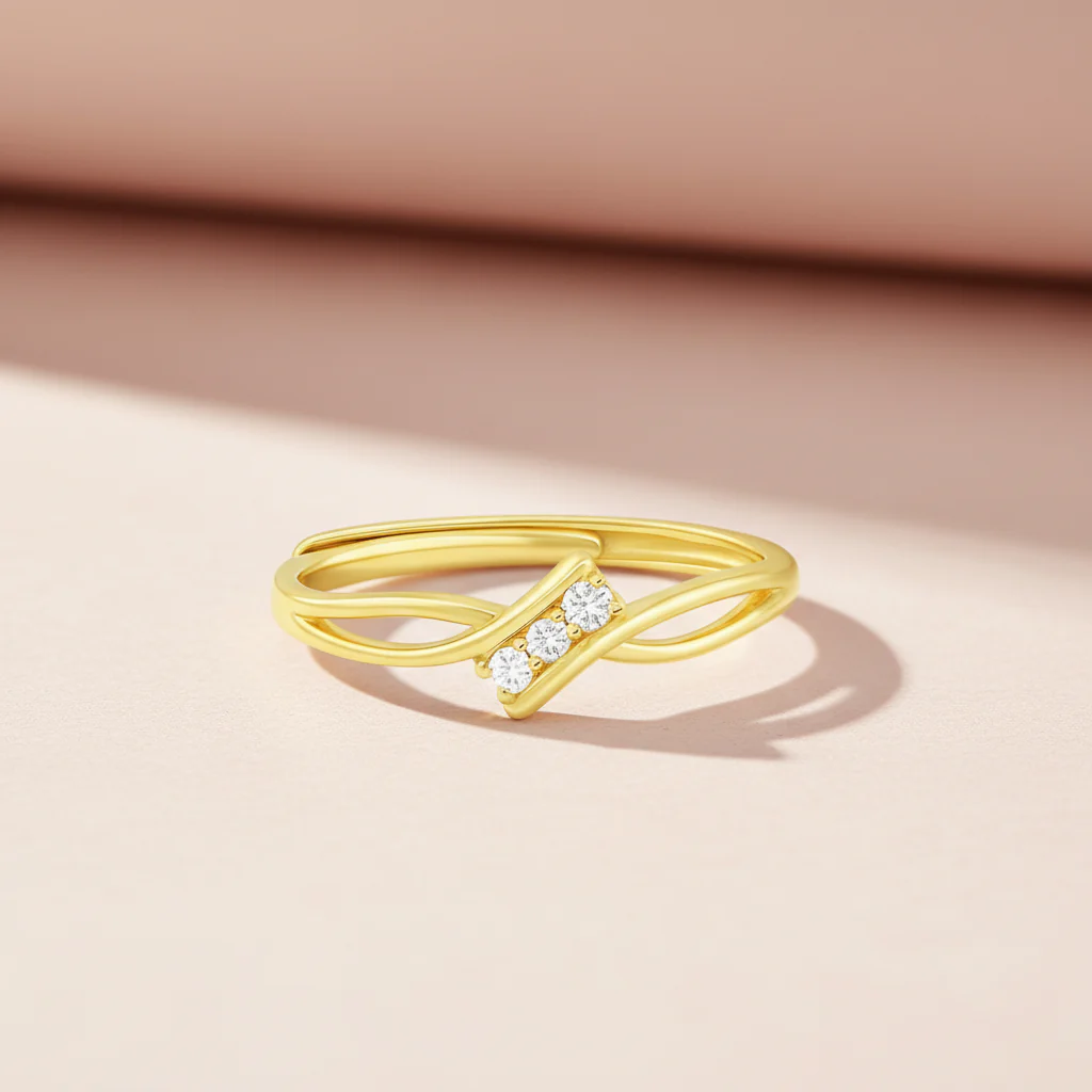 My Infinite Vow Gold Plated Ring (Adjustable) - Image 7