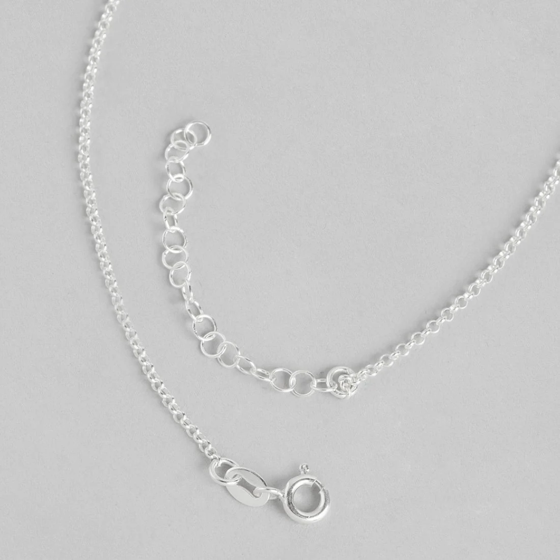 Infinity-MOM Rhodium Plated 925 Sterling Silver Necklace - Image 5