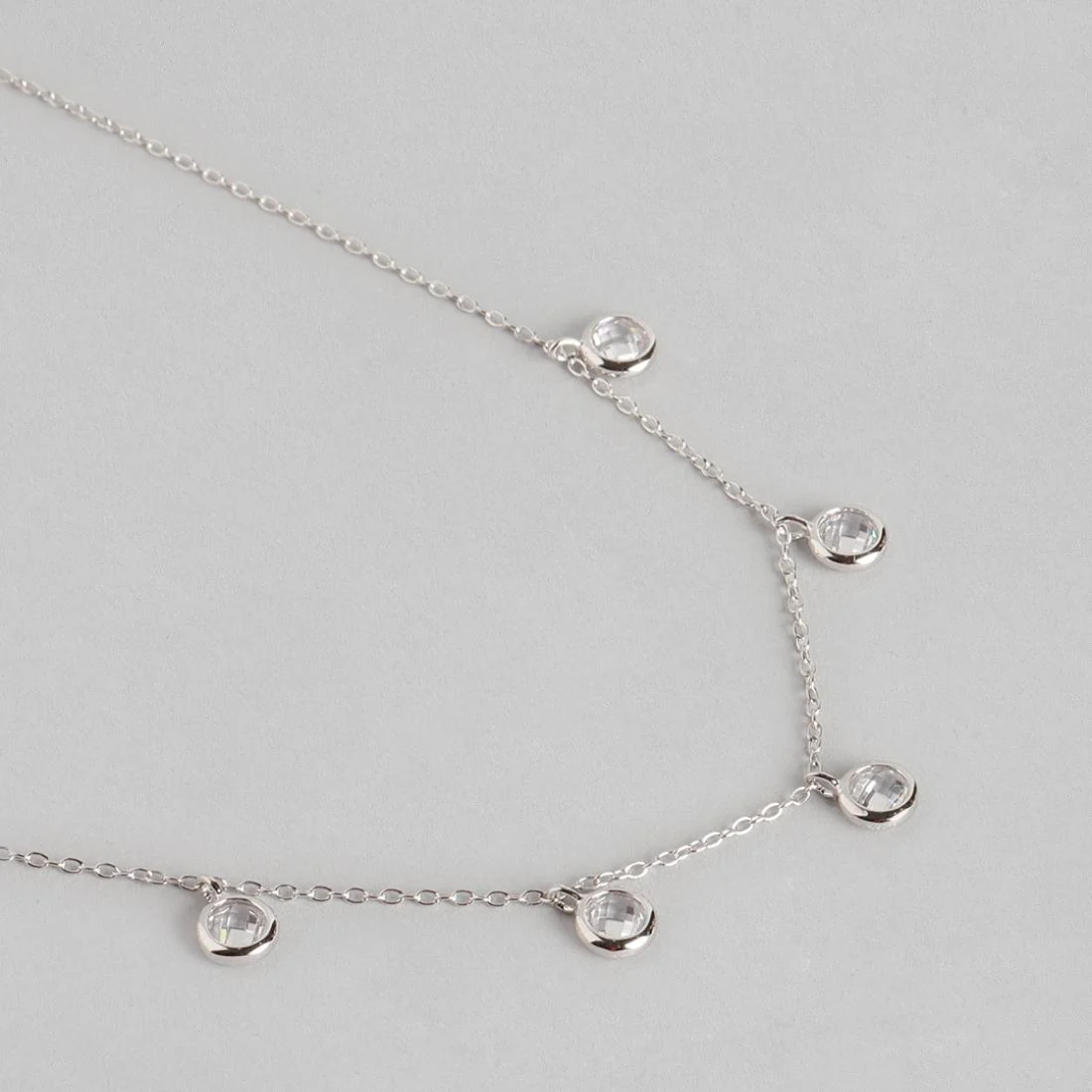 Made for the Queens Rhodium Plated 925 Sterling Silver Necklace - Image 6