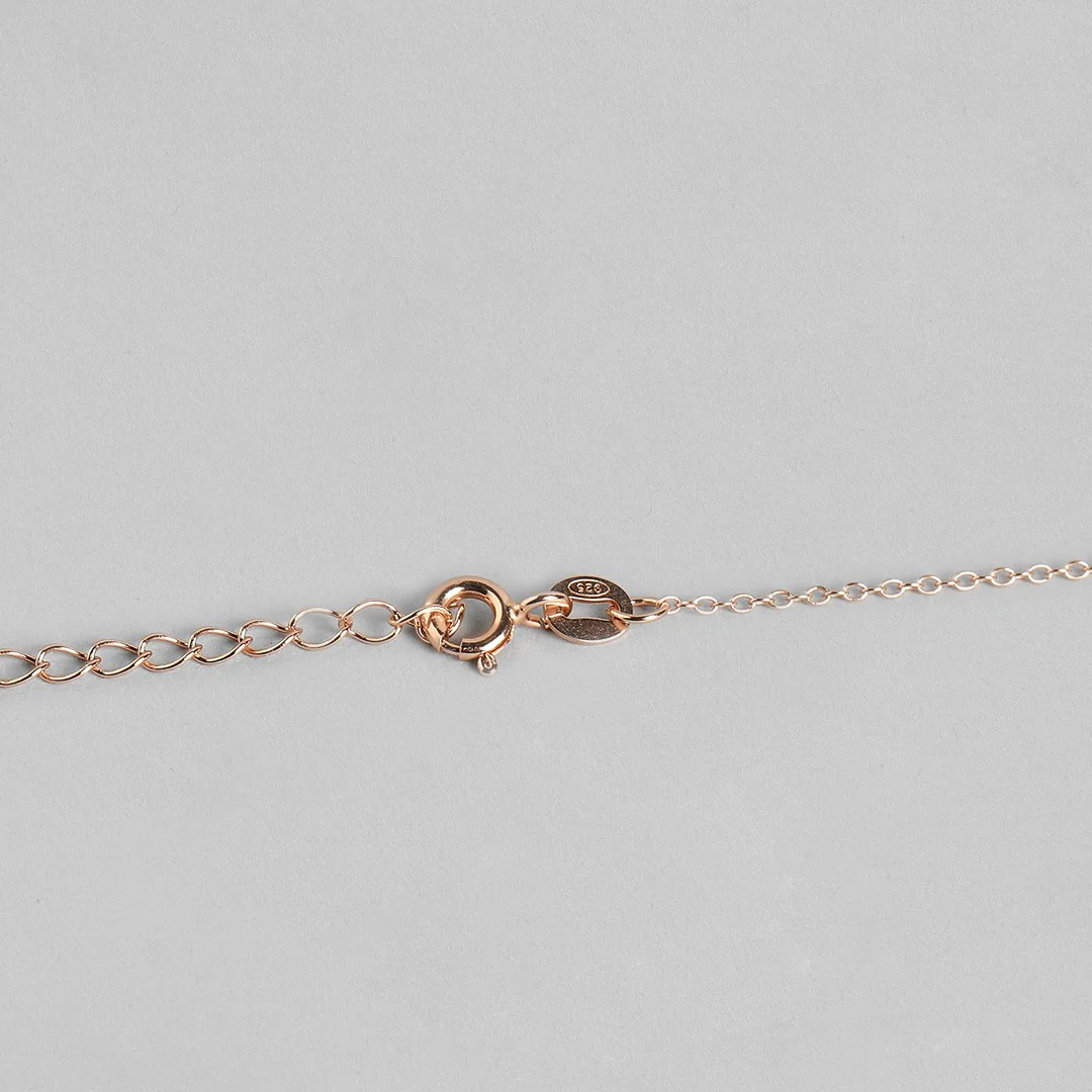 Made for the Queens 925 Silver Necklace in Rose Gold - Image 6