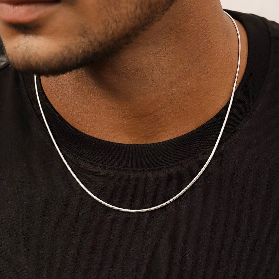 Majestic Serpent 925 Sterling Silver Snake Chain with Lobster Claw for Men - Image 7