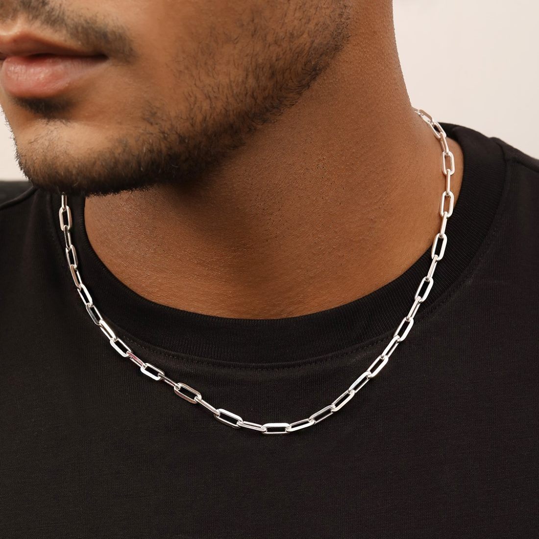 Men's 925 Sterling Silver Linked Chain - Image 4