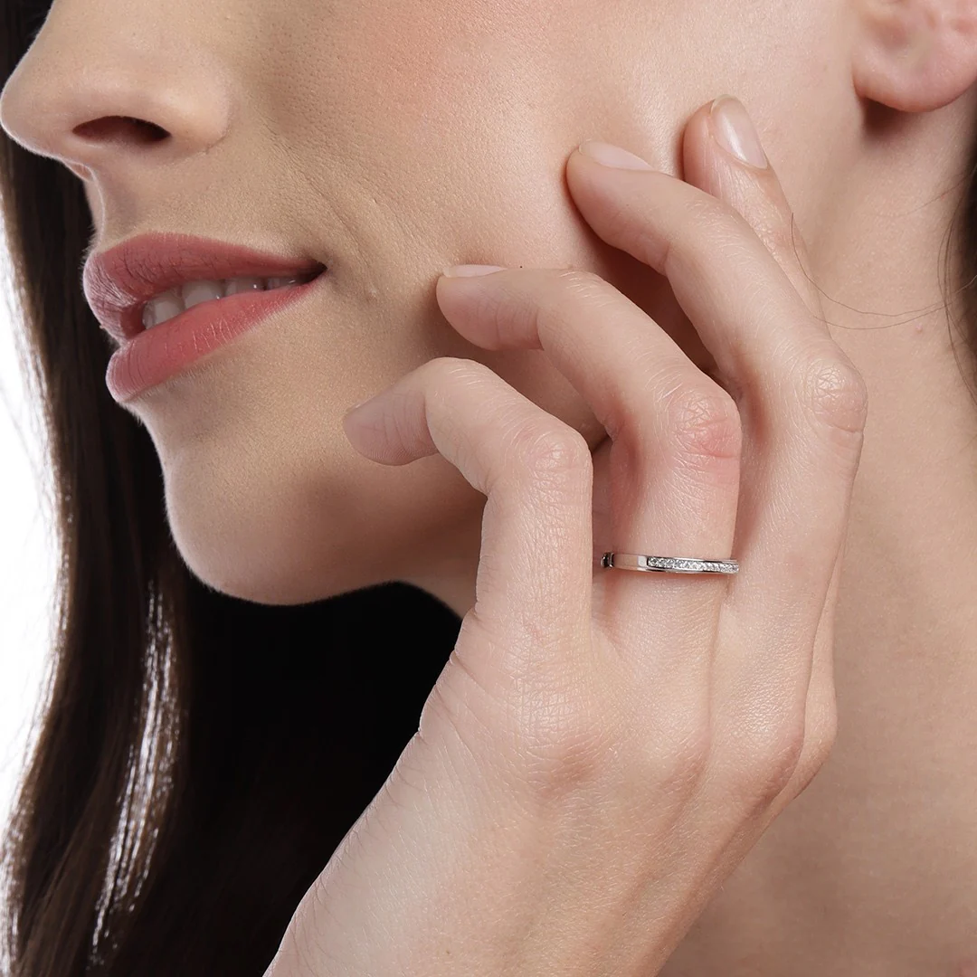 Minimal Couples 925 Silver Rings (Adjustable) - Image 3